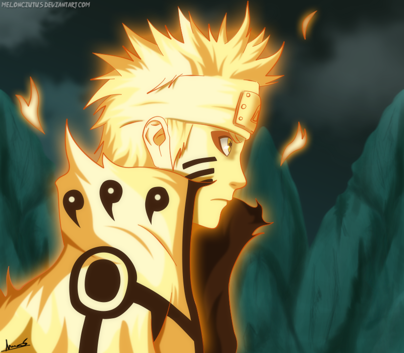 Gambar Naruto Mode Kyubi #7